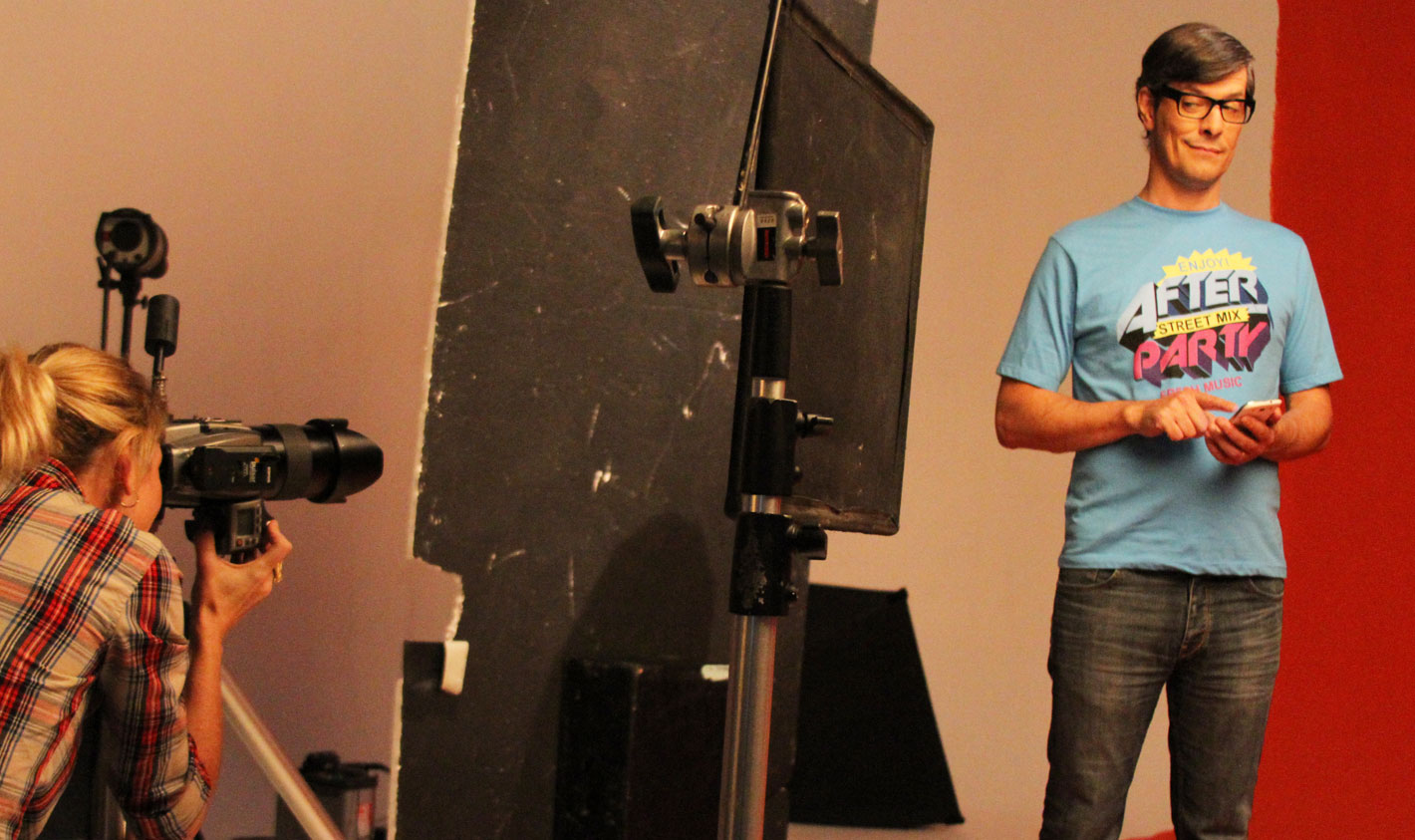 Backstage Mario Pergolini