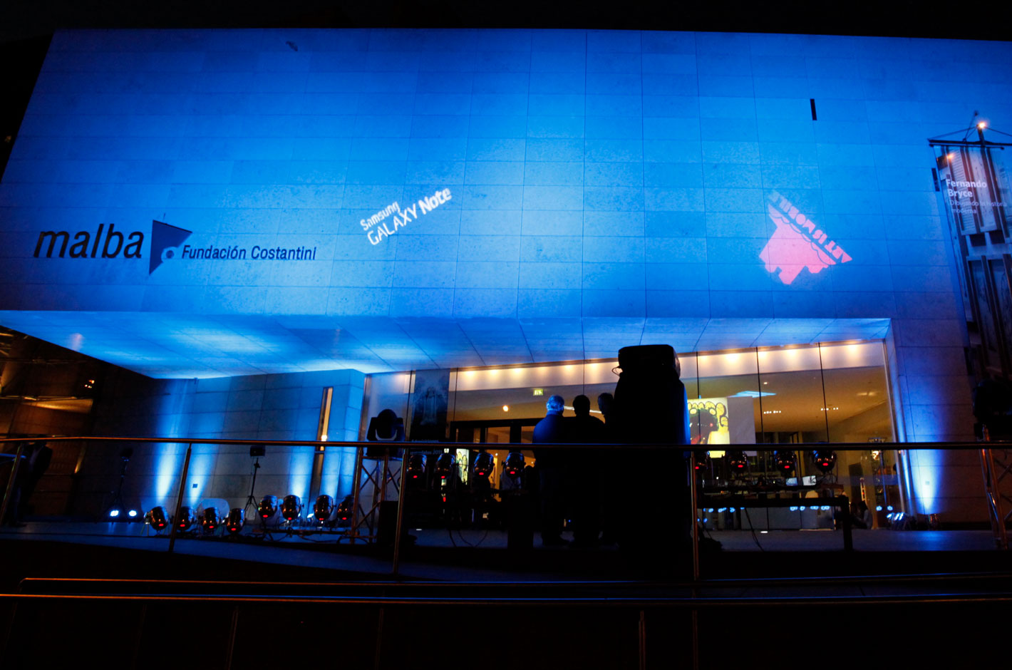 Evento en el Malba para el Samsung Galaxy NOTE