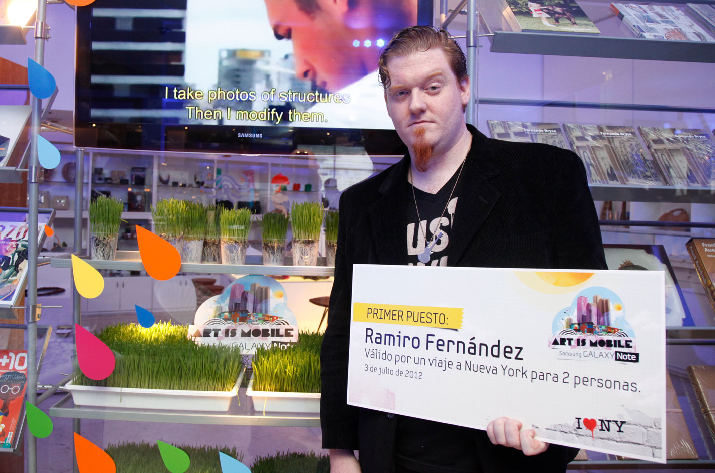 Ganador del premio de 1 viaje a NEW YORK