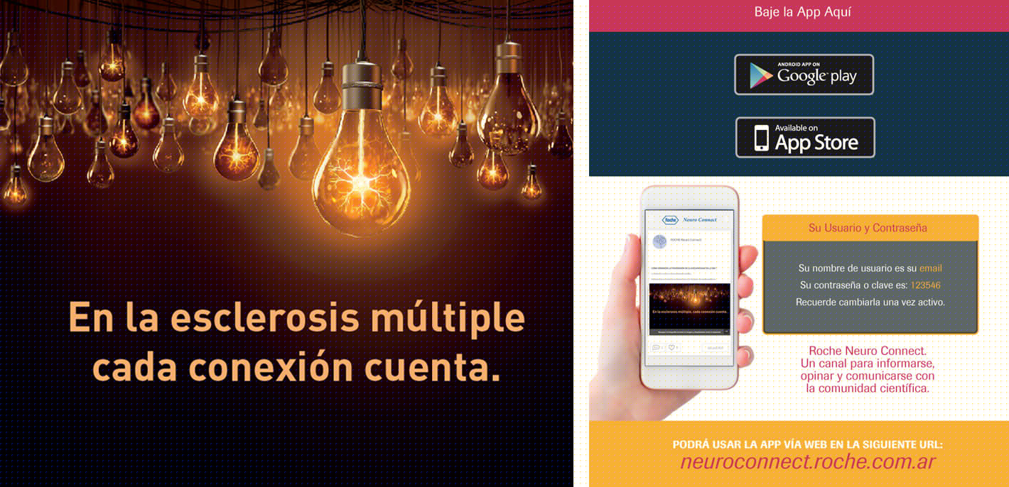 Roche Neuro Connect - En la esclerosis múltiple cada conexión cuenta.