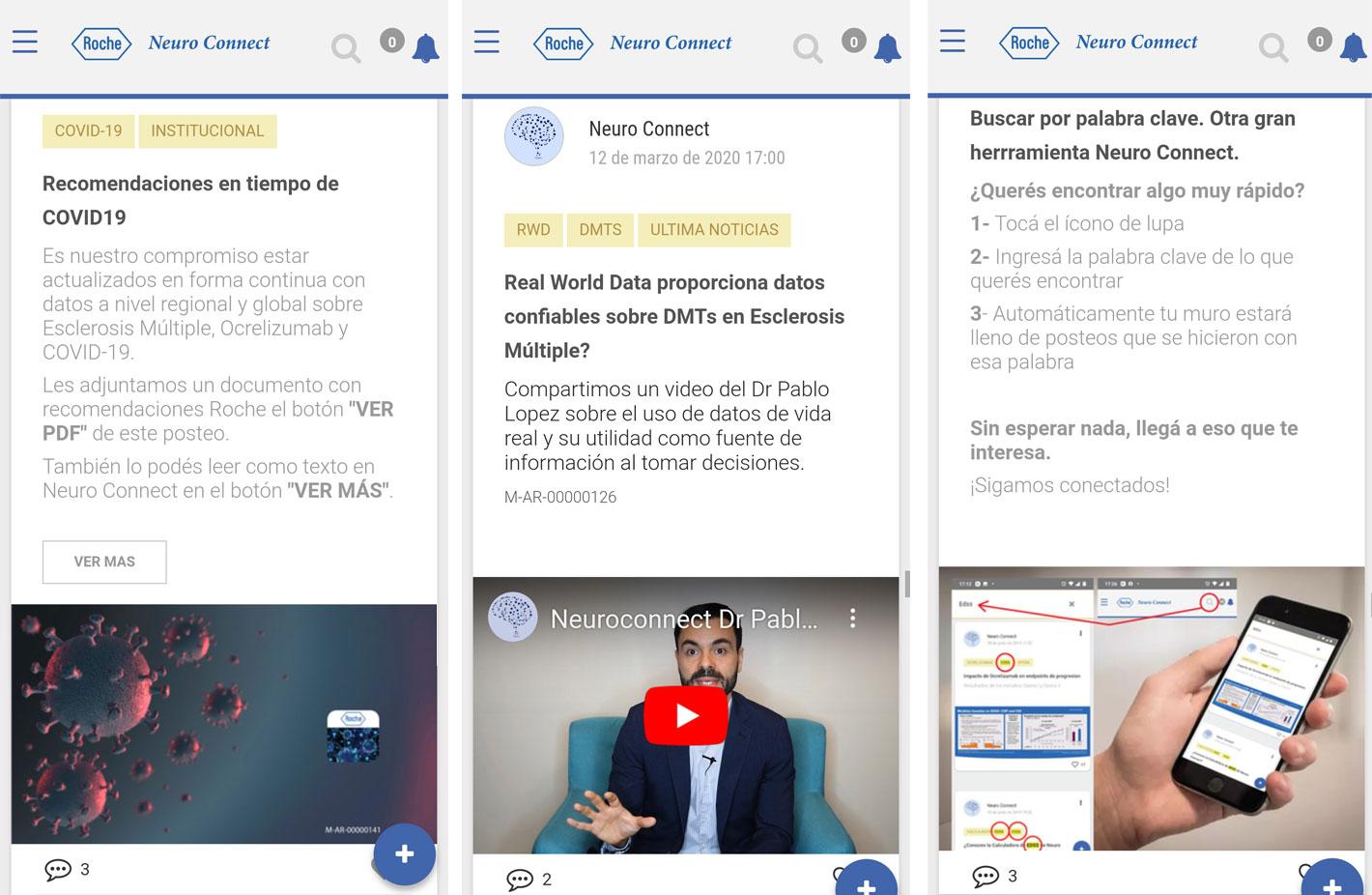 app neuro connect de Roche